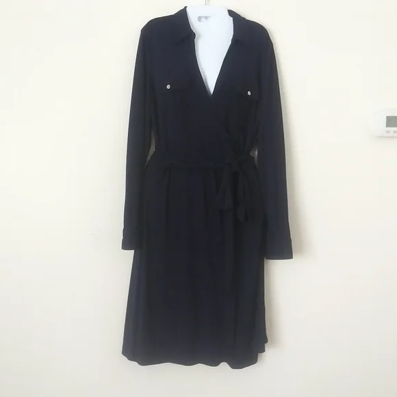 ralph lauren navy blue wrap dress Lauren Ralph Lauren | Dresses | Lauren Ralph Lauren Navy Blue Wrap Dress